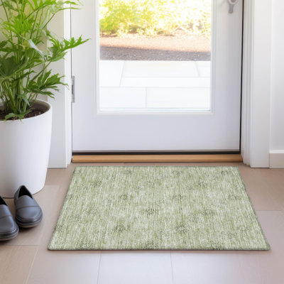 Leis Floral Indoor Rug