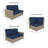 Henri Outdoor Patio Sectional Seating Group With Sunbrella Cushions-1543952844
