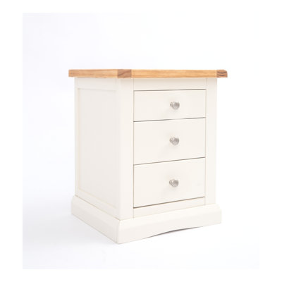 Cisneros 45cm W Solid + Manufactured Wood Bedside Table