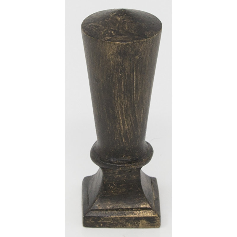 Faîteau de lampe Acacio, Bronze antique