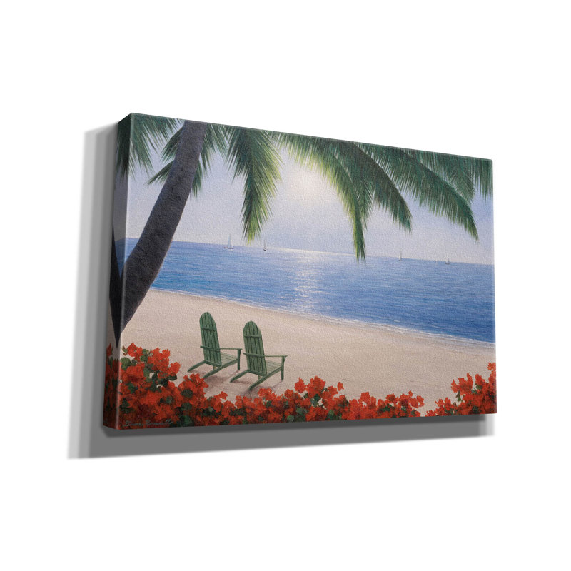«By The Sea» par Diane Romanello, H 12 po x l 18 po x P 0,75 po