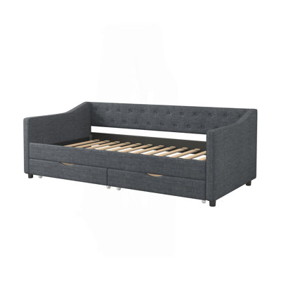 Luxurious Tufted Sofa Bed With Drawers For Optimal Comfort And Storage