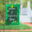 Drapeau appliques de jardin St. Patrick's Shamrocks
