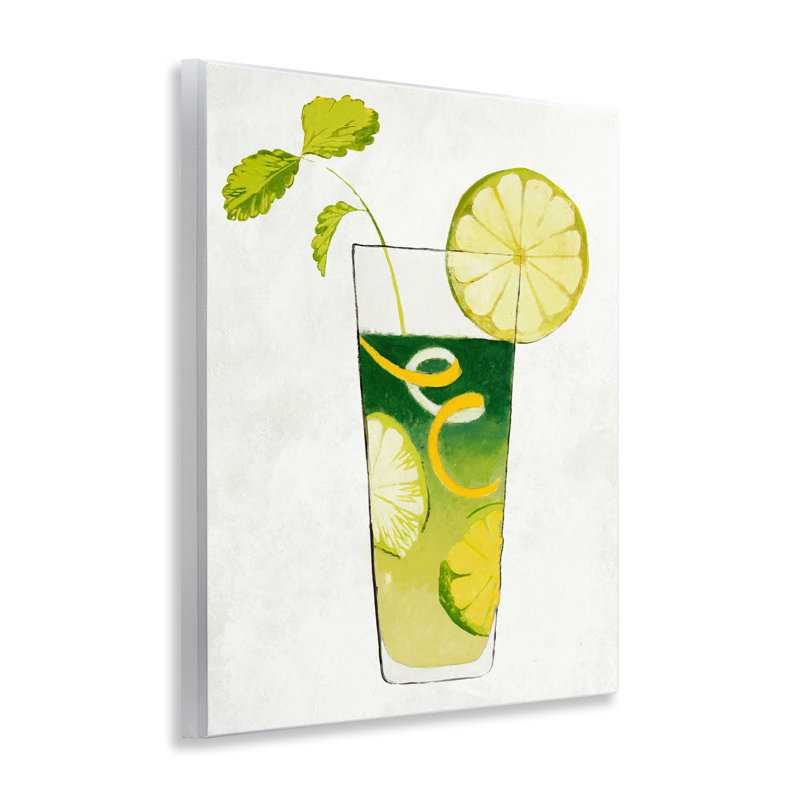 Plaque estivale lime et menthe, par Lorenzo Collective