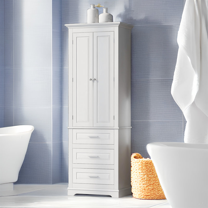 Armoire de salle de bain autoportante