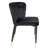 Kit Velvet Curved Back Side Chair with Elegant Ferrules – Modern Glam Dining or Accent Chair-1592535545-1609299408