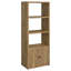 , Mango, 3 tablettes, tour média, collections, armoire à deux portes, étagères supplémentaires, accessoires aspect mangue, tablettes horizontales, livres, extras, cotes