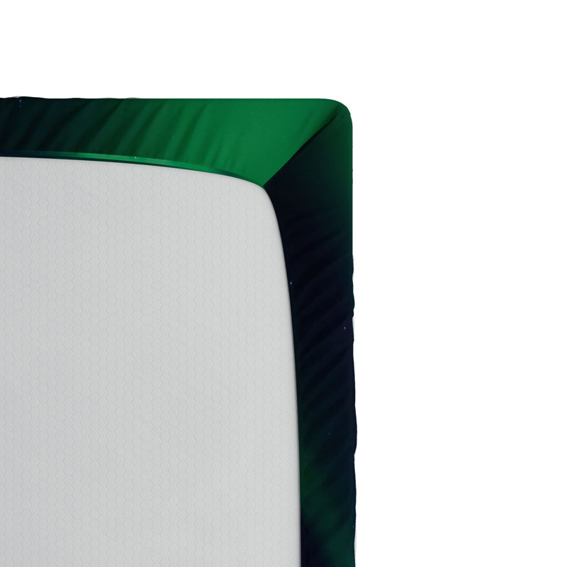 Microfiber Abstract Fitted Sheet, Full Fitted Sheet