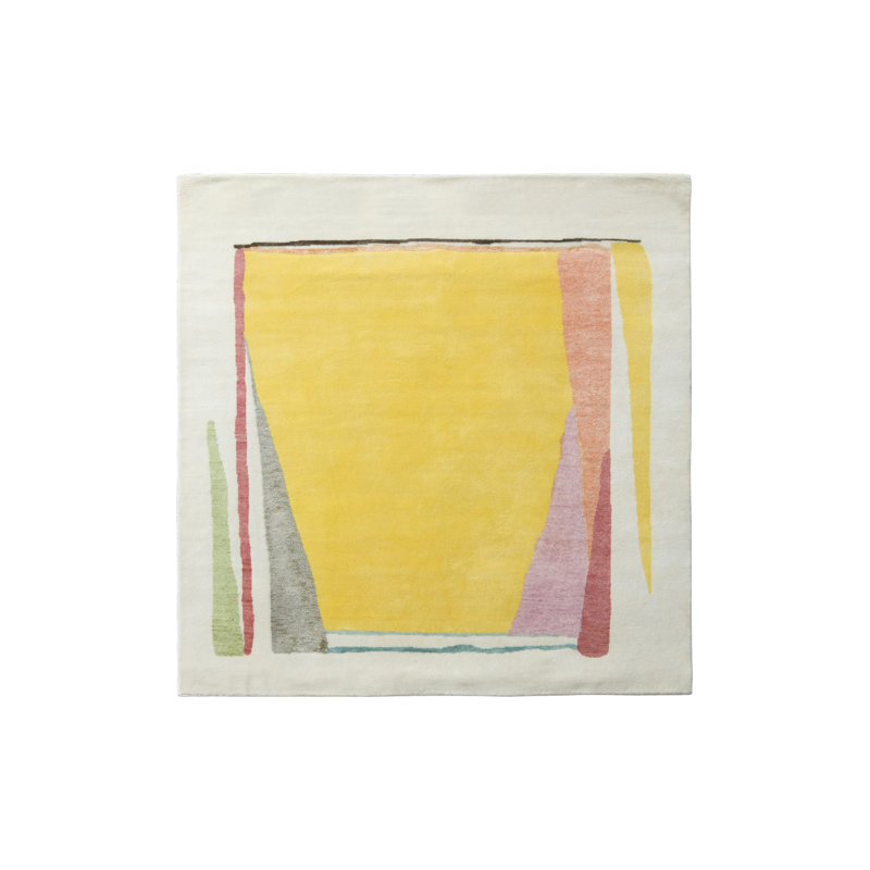 Rug & Kilim's Mid-Century Modern Rug In Multicolor Pattern, Rectangle 5' x 8'