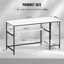 Metal Base Computer Desk-203433855