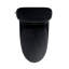 TOTO Aurora One-Piece Elongated 1.28 GPF WASHLET+ and Auto Flush Ready Universal Height Toilet with SS124 SoftClose Seat, Ebony - MS686124CEF#51-431080490-431080488