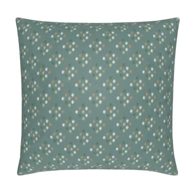 British Brooch Small Repeat Luxury Throw Pillow