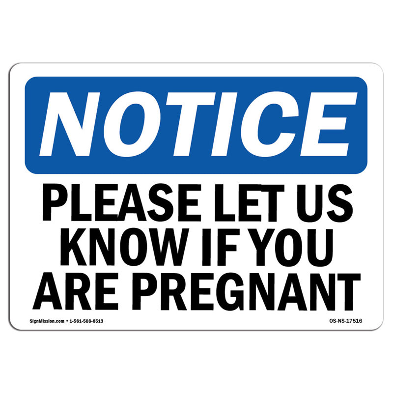 Veuillez nous indiquer si vous êtes enceinte