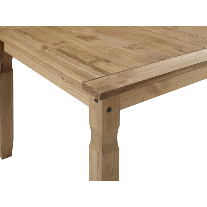 Bridewell Pine Solid Wood Dining Table, 76 x 182 x 91cm