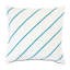 Clementine Striped Square Pillow Cover & Insert