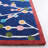 Jalayiah Hand Tufted Wool/Cotton Abstract Rug in Blue/Pink-73396009