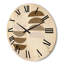 Horloge murale abstrait géométrique soleil et lune en terre cuite II-63903495