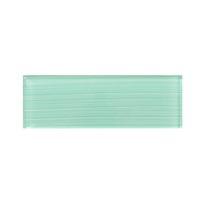 Carrelage en verre peint à la main de qualité supérieure 4 po x 12 po