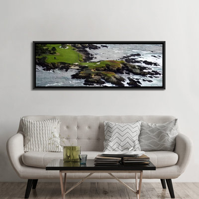 Pebble Beach Golf Links Pebble Beach California Photographic Print on Canvas