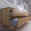 Babajide 83.3'' Bathroom Vanity with Acrylic Top-1524426850