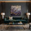 Art mural sur toile Botanical Pecan Branches-1907231022