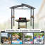 2.4 x 1.5 m BBQ Grill Gazebo