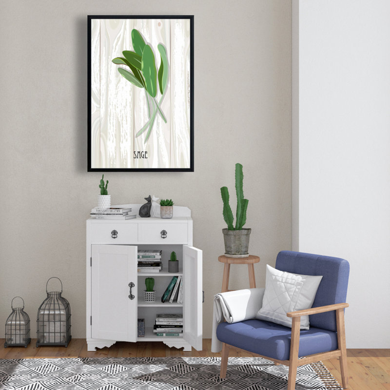 «Sage On Wood» sur toile