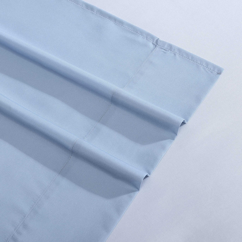 Eddie Bauer Logan Temperature Regulating Bonus Sheet Set, Blue, Queen Sheet Set with 4 Pillowcases