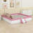 Upholstered Daybed Frame With Fence And Stairs-665648695
