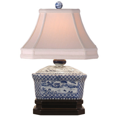 Canton Tea Candy Box 15" Table Lamp