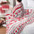 Christmas Throw Blanket Fleece Blanket  Reindeer