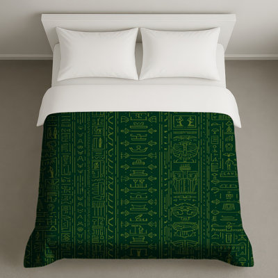 Hieroglyphics Art Pattern Duvet Covers