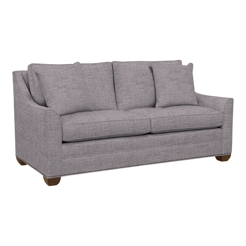 Canapé-lit Nicholas, Chenille nomade ardoise Crypton®, Navajo, Oui