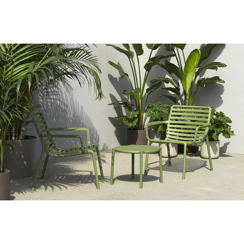 Doga Outdoor Lounge Chair, Anthracite