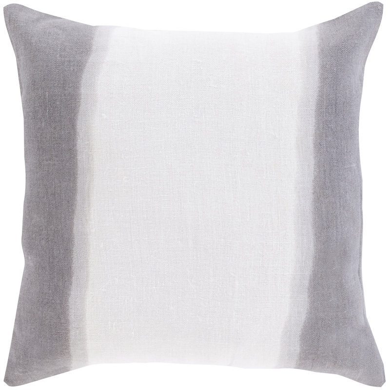  Coussin Lin, H 18 po x l 18" x P 4 po, Anthracite, Polyester