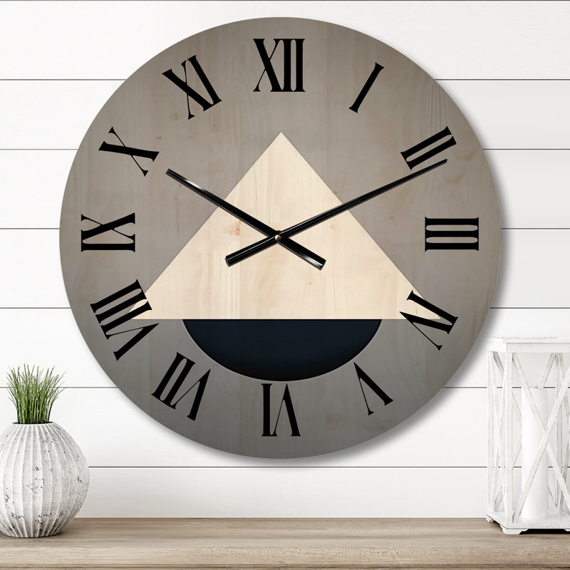 Très grande horloge murale rétro, Petit
