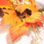 60cm Lighted Fall Wreath for Front Door Halloween Thanksgiving Decoration