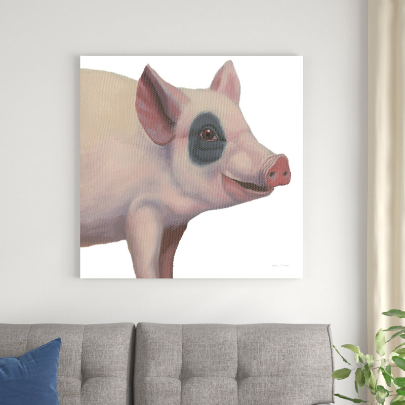 Bacon, morceaux et jambon II, H 36 po x l 36 po