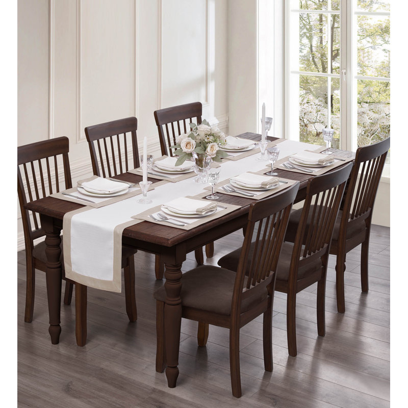 Ensemble de table 13 pièces Clarissa Taupe, Beige