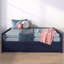 Lit simple à très grand lit Elizabeth avec tiroirs de rangement, bleu-2105580133