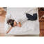 Grand matelas 12 po en mousse viscoélastique gélifiée - refroidissement 3 po + 2 7 denses 400 g / m² Housse amovible avec fermeture à glissière Profitez d'un sommeil profond et relaxant avec de la mousse aérée, densité H