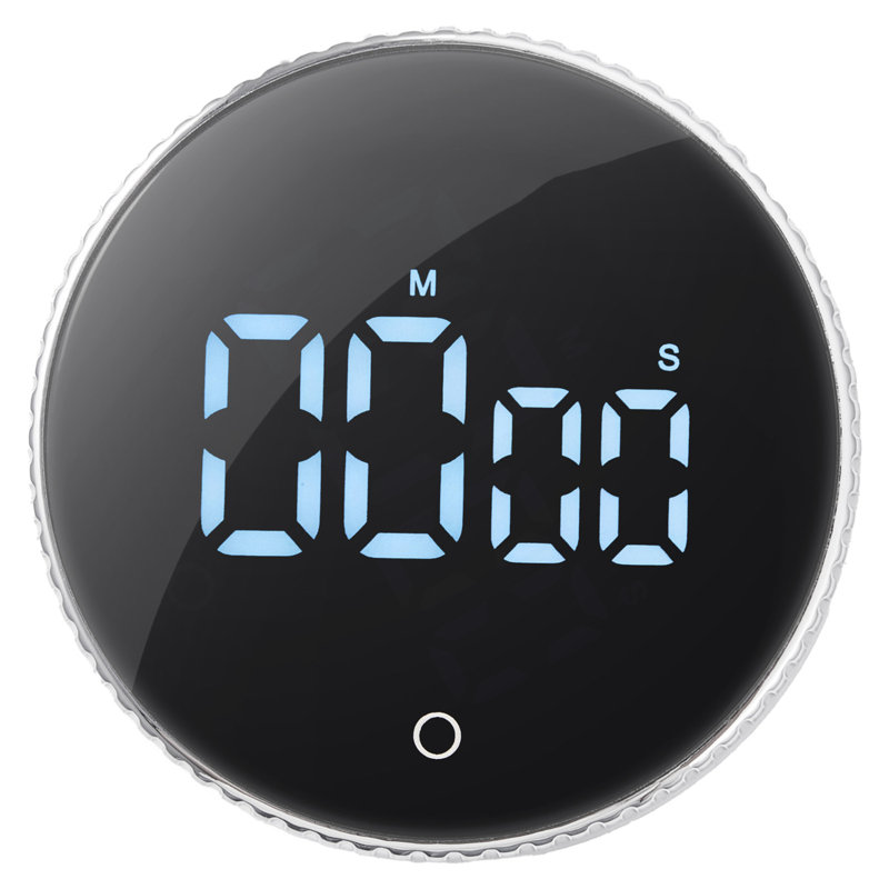 Digital Kitchen Timer Magnetic Countdown Countup Timer & Large LED Display