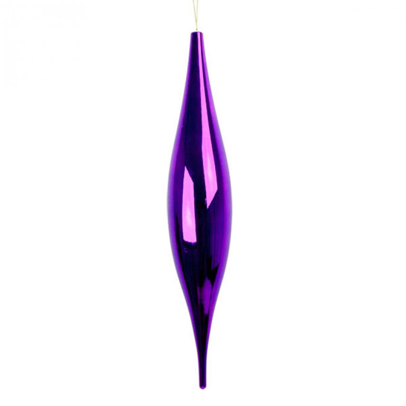 Finial Ornament, Purple, 54cm H x 10cm W
