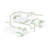 Full Wood Daybed with Twin Trundle, LED Light, 3 Drawers and Charging Station-650210237
