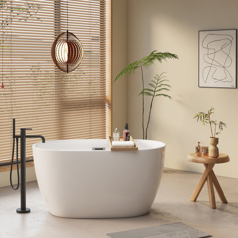 Baignoire autoportante en acrylique