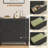 39.4" Filing Cabinet 2 Drawer File Cabinet-872858234