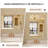Luxury Rectangular Wavy Metal Framed Mirror-1226959160-1226959162