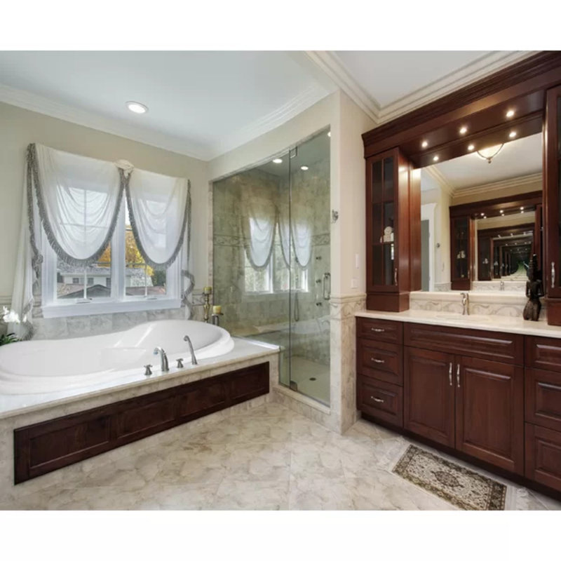 Baignoire tourbillon en acrylique 72,5 "x 42" Designer, Os, Nickel poli