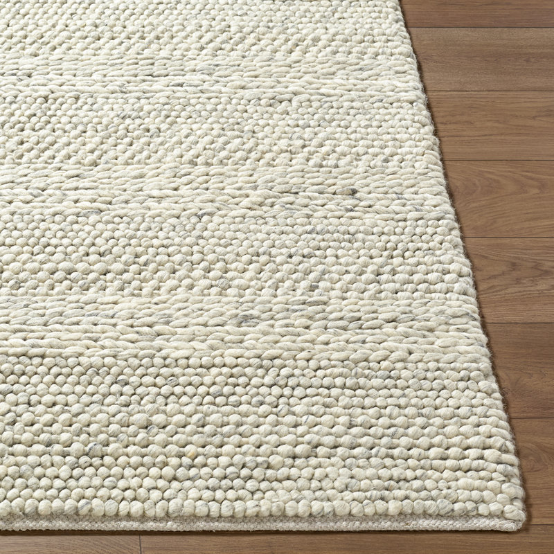 Tahoe Moroccan Handwoven Wool Washable Rug, Beige/Taupe/Sandstone, Rectangle 152 x 244 cm