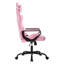Fauteuil de jeu et de course inclinable et ergonomique en similicuir pivotant avec dossier haut et soutien lombaire Inbox Zero-1128659529